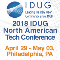 IDUG Philadelphia Apr 29-May 3 2018