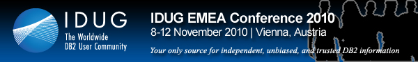 IDUG EMEA 2010 Logo