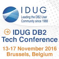 2016 IDUG Brussels, Belgium Nov 13-18